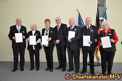 Verleihung der Ehrenamtsnadel 2013